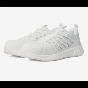Reebok Work Fusion Flexweave Work EH Comp Toe White Sneakers